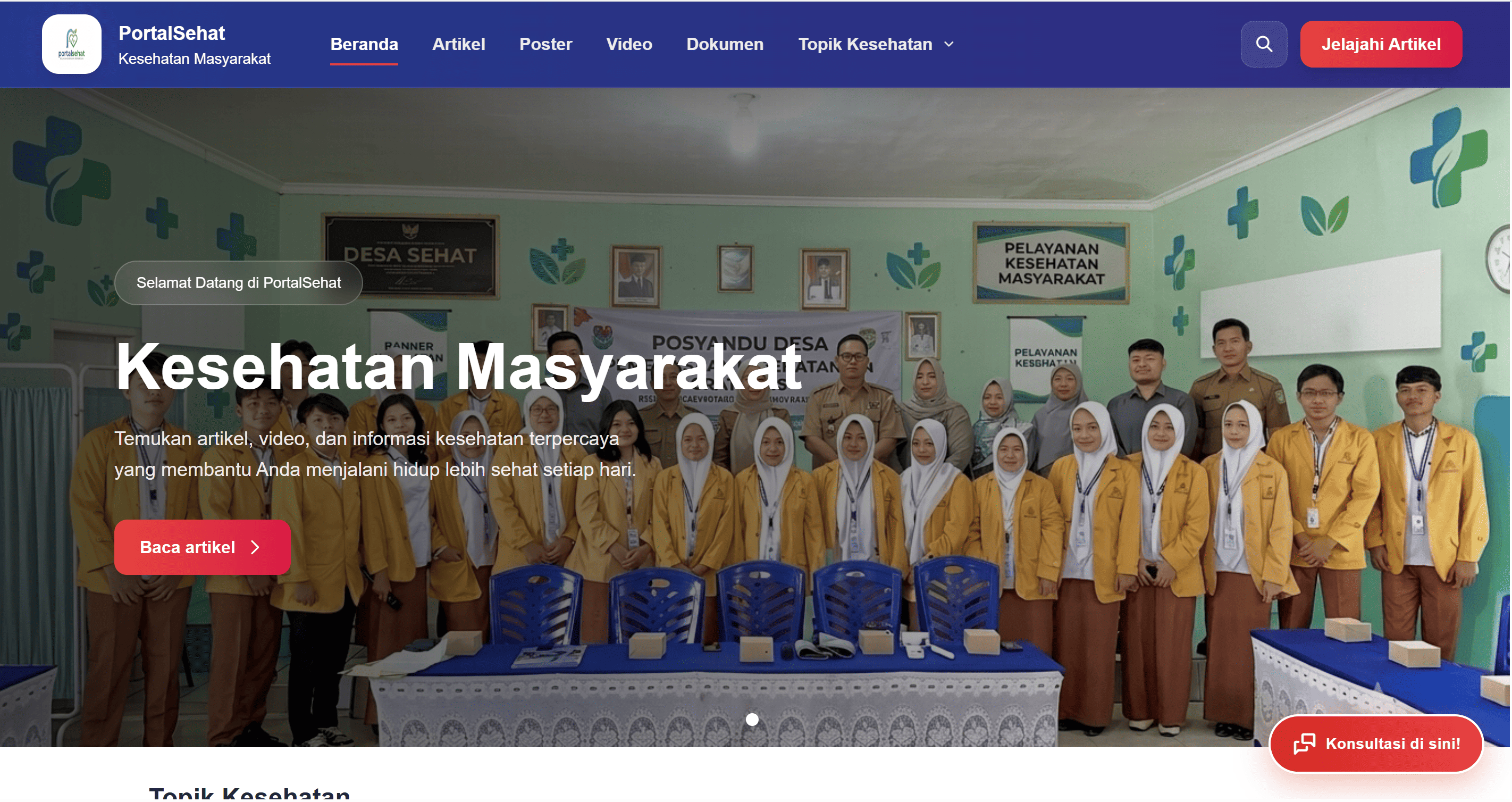 Web CMS PortaSehat