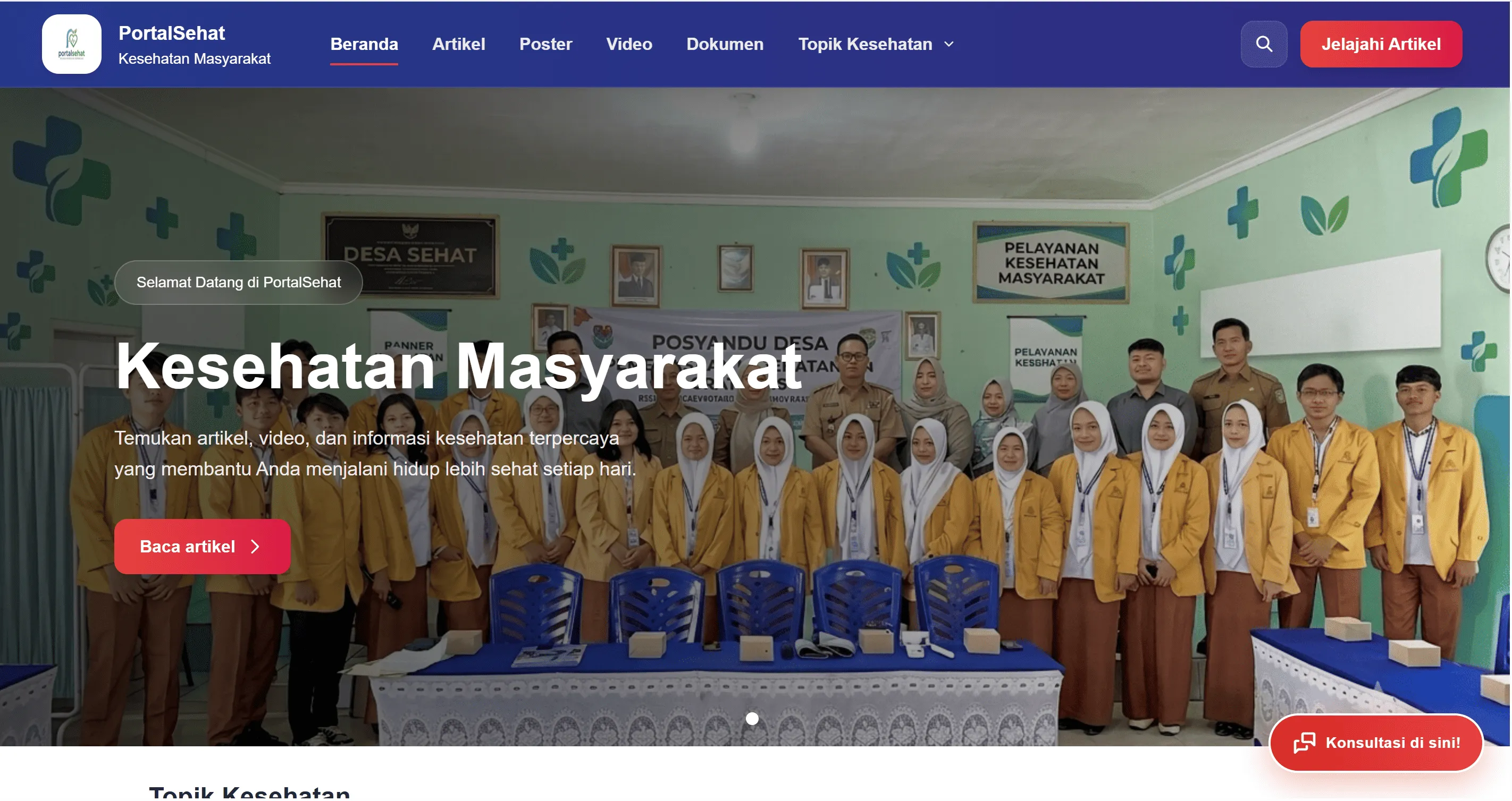 Web CMS PortaSehat